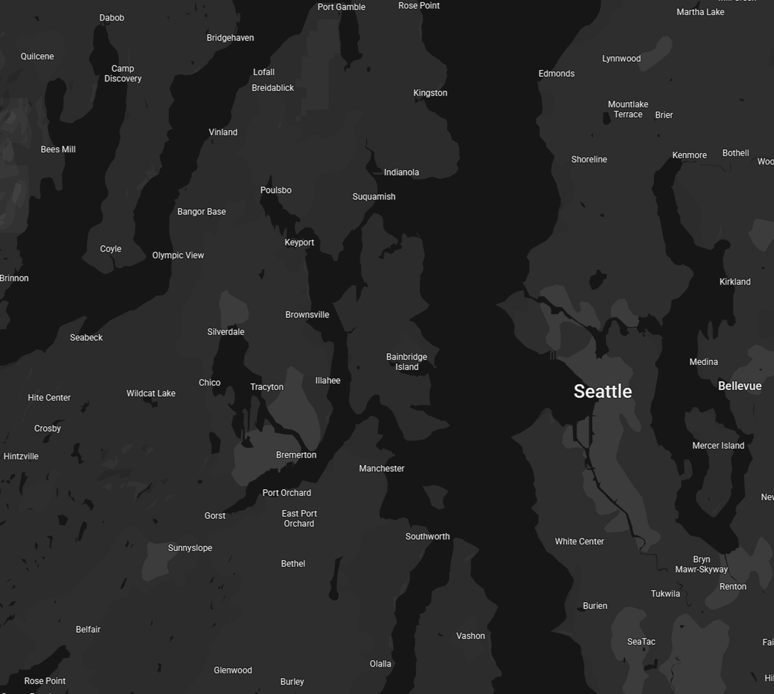 Coverage map: Bainbridge focus